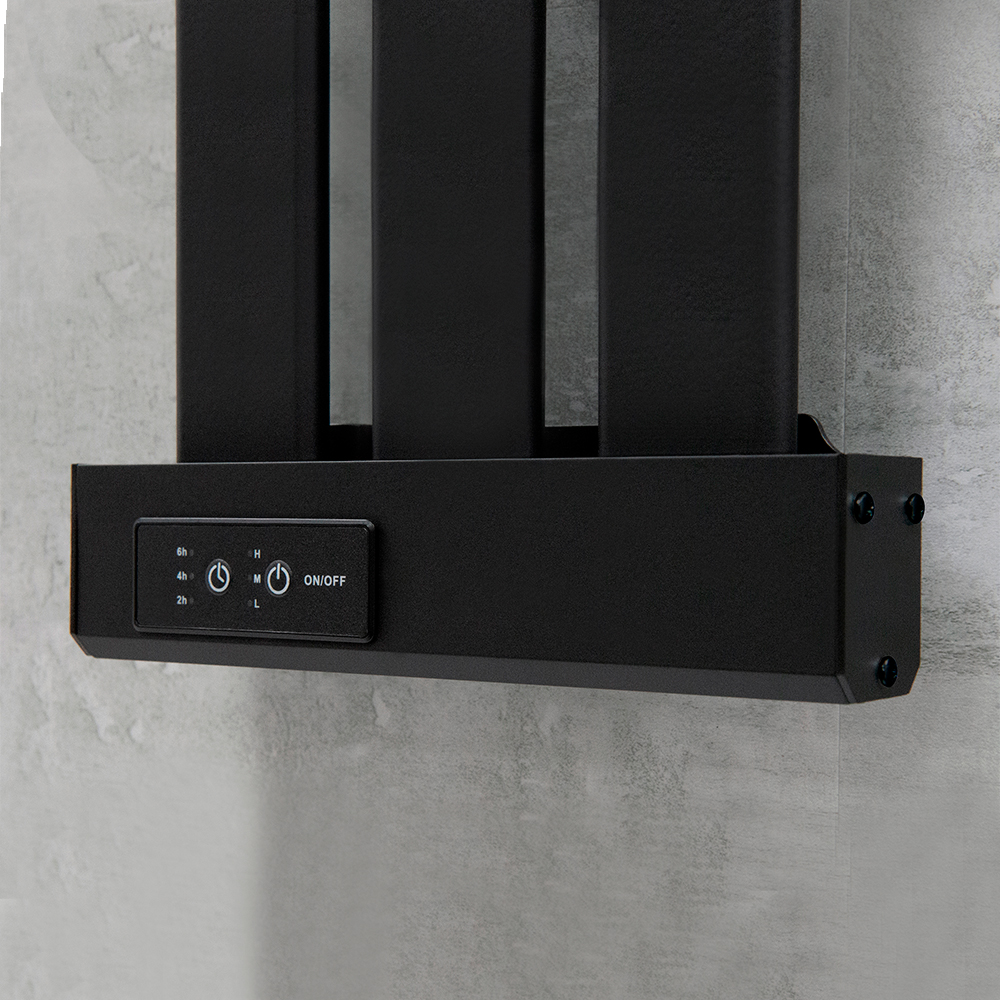 Полотенцесушитель Пэк сп Вектор 3 120*18 Al черный